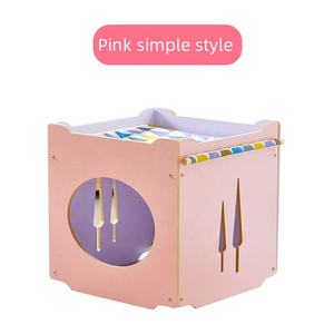 سرير خشبي معلق شعبي ، إطارات تسلق ، صناديق أشجار ، حصير ، أثاث قطط عالي الجودة - Product Image 6