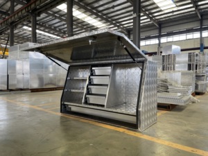 Cassetta Portautensili Premium in Acciaio Verniciato a Polvere di Alluminio <span class=keywords><strong>per</strong></span> Stoccaggio e <span class=keywords><strong>Lavoro</strong></span> su Ute/Pickup - Product Image 3