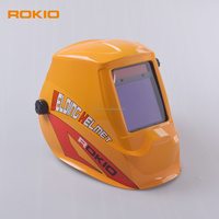Casque de soudage à obscurcissement automatique, double couche, grande visibilité, couleurs fidèles, fonctions de découpe, soudage et meulage, fourni par l'usine