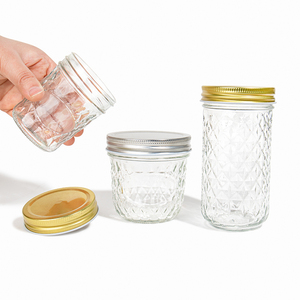 Frasco de Vidrio Transparente de Grado Alimenticio de 350 ml y 500 ml con Certificación CE FCC ROHS, Hermético, a Prueba de Fugas, Resistente al Calor, Anticaída, Apilable y Reutilizable - Product Image 5