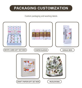 Tianyi — écharpe personnalisée en coton, 2 couches, organza doux, pour bébé, <span class=keywords><strong>nouveau</strong></span>-<span class=keywords><strong>né</strong></span>, serviette en mousseline, enveloppante/l, vente en gros - Product Image 5