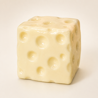 Cubes de fromage moelleux de 7 cm remplis de vaseline pour filles, cubes anti-stress à remontée lente, ASMR, sensation de satisfaction étrange, vente en gros