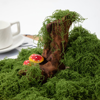 Pierres de mousse artificielles faites à la main, fausse verdure écologique, roches mousseuses simulées pour jardin féerique, décoration de micro-paysage domestique