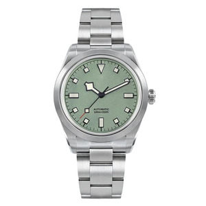 นาฬิกาข้อมือผู้ชาย New Explore Climbing Brushed Craft Automatic ระบบอัตโนมัติ เคลือบสารเรืองแสง กันน้ำ 10ATM - Product Image 2