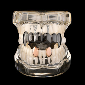 <span class=keywords><strong>Colmillos</strong></span> de Vampiro para Halloween, Venta Caliente, Colores Mezclados, <span class=keywords><strong>Colmillos</strong></span> Negros Afilados, Dientes Postizos para Hombres y Mujeres, Accesorio Más Vendido - Product Image 1