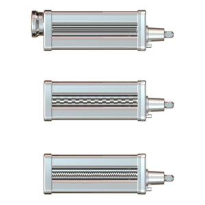 Accesorios especiales para máquina de cocina KA, juego de tres piezas para prensar fideos, prensa para fideos finos y máquina para cortar fideos anchos - Product Image 2