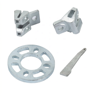 Pièces d'échafaudage Ringlock galvanisées, connecteurs rosettes pour la construction