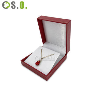 Boîte à bijoux en plastique haut de gamme, imitation cuir de qualité supérieure, boîte élégante pour bracelets, pendentifs et boucles d'oreilles - Product Image 5