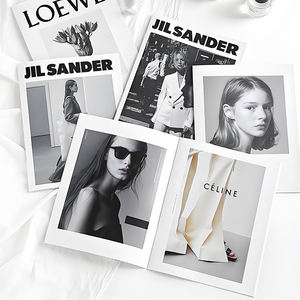 Promotie Kleurencatalogus Afdrukken Lage Prijs Bedrijfscatalogus Goud Hete Folie Stempel Digitale A4 Catalogus Afdrukken Brochure Afdrukken - Product Image 2