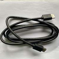 CORDTRONIC 1.8m 4K HDR 60Hz Selubung PVC Berlapis Emas dengan Pelindung Anyaman Kabel Pria ke Pria untuk Monitor PC Laptop TV Audio Profesional