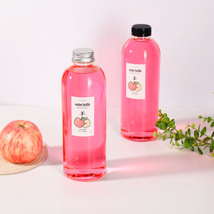 Botella de plástico para jugo de sandía y mango completa sin BPA Botella de jugo de plástico de grado alimenticio 750-850 ml - Product Image 2