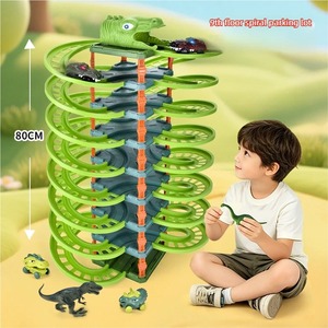 65 piezas Set <span class=keywords><strong>de</strong></span> juego <span class=keywords><strong>de</strong></span> estacionamiento <span class=keywords><strong>de</strong></span> coches <span class=keywords><strong>de</strong></span> pista <span class=keywords><strong>de</strong></span> 9 pisos con <span class=keywords><strong>dinosaurios</strong></span>, escena <span class=keywords><strong>de</strong></span> ensamblaje <span class=keywords><strong>de</strong></span> vehículos <span class=keywords><strong>de</strong></span> pista, juguete <span class=keywords><strong>de</strong></span> <span class=keywords><strong>tren</strong></span> <span class=keywords><strong>de</strong></span> construcción, regalo, juguetes <span class=keywords><strong>de</strong></span> <span class=keywords><strong>dinosaurios</strong></span> - Product Image 4