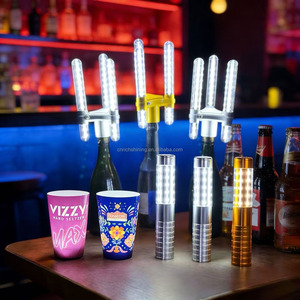Richshining LED Işıklı <span class=keywords><strong>Baton</strong></span> Parlayan Şarap Dağıtıcı Sprey Tabancası Bar Gece Kulübü Parti Kutlaması Süslemesi için - Product Image 1