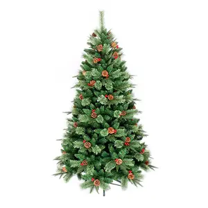 Manufacturer Quality 5ft 6ft 7ft Home Decoration Pvc Pink Christmas Trees Pink Christmas Tree