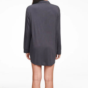 卸売 カスタムメイド レディース スリープウェア パジャマ シャツ ナイトガウン ゆったり快適 マタニティウェア - Product Image 2