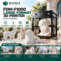 Imprimante 3D FDM industrielle de 1000 mm pour gabarits, outils d'assemblage, aides au positionnement et applications en usine