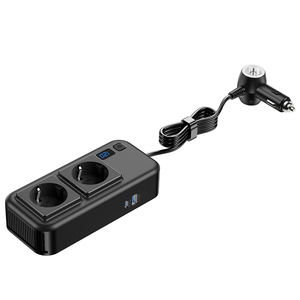 מתאם כוח רכב אוניברסלי 200w הספק רכב ממיר dc12v כדי 110v 220 רכב נייד כוח veter - Product Image 3