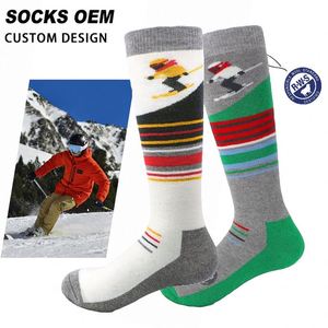 Kids Ski <b>Socks</b> Merino Wool Winter Warm <b>Socks</b> - Product Image 1