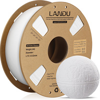 Filament en fibre de carbone LANDU 1KG PETG 1,75 mm, tiges en plastique pour moulage 3D SPARKING pour imprimante 3D FDM