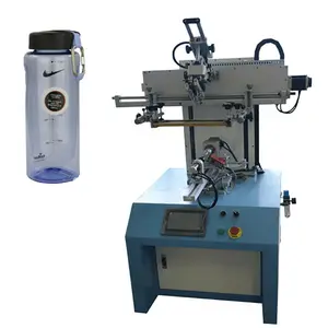 Bottle Industrial Cup Printing Machine Industrial Printer Plastic Glass Serigraphy Cylinder Silk Screen Printing Machine