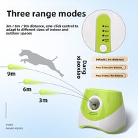 Lanceur de balles automatique pour animaux de compagnie, jouet interactif moderne résistant aux morsures, avec balles de tennis, machine à lancer des balles pour chiens