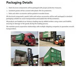 Meilleures Structures en Acier Préfabriquées Modulaires Légères et Modernes pour Entrepôts, Ateliers et Usines - Product Image 6