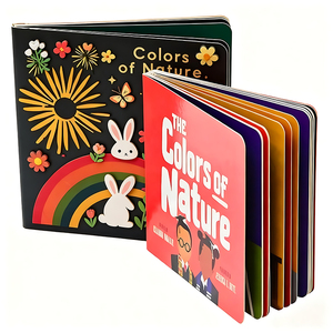 Trung Quốc Nhà máy tùy chỉnh in trẻ em trẻ em giáo dục học tập Câu Chuyện Các Tông Hội Đồng Quản Trị cuốn sách xuất bản in ấn theo yêu cầu dịch vụ - Product Image 1