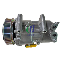 Nouveau compresseur de climatisation de voiture de haute qualité 6PK 119mm 12V Peugeot 307 2001-2011 OEM 6453QJ 9670318880 9659875780 Pièce de climatisation