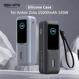 Funda Protectora de Silicona SIKAI para Anker A1695 25K 165W, Funda Completa Anti-Golpes para Viajes y Uso <span class=keywords><strong>Diario</strong></span> - Product Image 1