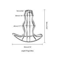 BDSM Metall Hohlanalplug Analperlen Fetisch Gay Anale Stimulation Sexspielzeug für Frauen Männer