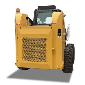 Ce Certificering Voor Mini Skid Stuur Lader Attachment Tractor Backhoe Wiellader 4X4 Heftruck Loader