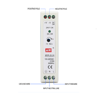 MDR-20-12 20w 12v DIN Rail transformateur ac régulateur de tension cc alimentation à découpage