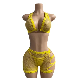 WAP Exotic Dancer Dancewear Sexy Stripper Exotic Wear Bikini Set U Choose  Size