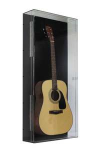 Tùy Chỉnh Bán Buôn Rõ Ràng Trong Suốt Treo Tường Acrylic Guitar Đứng Hiển Thị Tủ Trưng Bày - Product Image 3