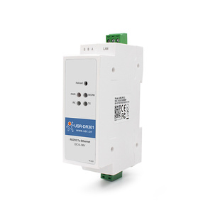 DR302 DR301 Rail Din Série RS485 RS232 vers Ethernet TCP/IP RJ45 <span class=keywords><strong>Module</strong></span> Serveur Convertisseur Ethernet Modbus RTU vers Modbus TCP Unité - Product Image 4
