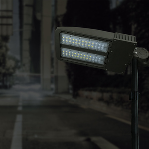 ไฟถนนโซลาร์เซลล์ 100W LED ความสว่างสูง ลูเมนสูง สำหรับสวนกลางแจ้ง แบบมืออาชีพ รูปทรงกล่องรองเท้า - Product Image 3