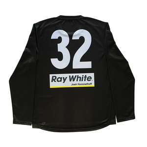 100% Polyester Screen Print Custom Red Blue Youth Game <strong>Jersey</strong> AFL Football <strong>Jersey</strong> - Product Image 2
