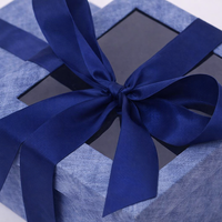 Boîte cadeau rigide écologique avec accents métallisés - Surprise mystère pour demoiselle d'honneur, bonbons, cadeau sur le thème du passeport