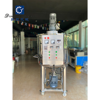 Cuve de mélange en acier inoxydable personnalisable de 100 à 5000 L avec agitateur et chauffage, mélangeur homogénéisateur industriel pour shampoing et savon liquide