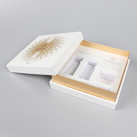 Boîte d'emballage cosmétique personnalisée boîte en papier ondulé impression LOGO design boîte de couleur cadeau de type livre