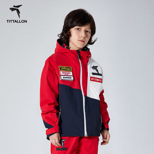 Traje de esquí para niños, chaqueta de una pieza, Mono de esquí impermeable, abrigos de Snowboard, OEM - Product Image 2