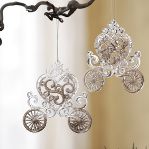 Adornos Acrílicos para Árbol de Navidad, Campanas, Calabazas, Carruajes, Bailarinas, Decoración Navideña - Product Image 2