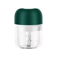 Mini Hachoir Électrique Sans Fil USB 250 ml, Broyeur Alimentaire Portable Automatique Pour Cuisine, Mélangeur Hachoir à Ail
