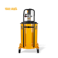 Bomba de Grasa Neumática DINGQI de 30L |   Sistema de Lubricación Neumático de Alta Presión con Relación 50:1 para Maquinaria Pesada y Equipos de Minería
