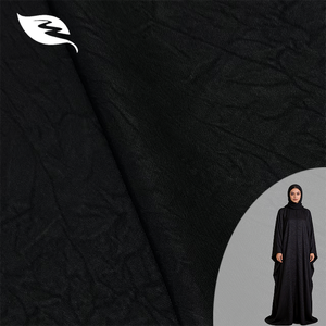 Tela <span class=keywords><strong>de</strong></span> Abaya <span class=keywords><strong>de</strong></span> Poliéster 100% <span class=keywords><strong>de</strong></span> Alta Calidad, Antiestática, Anti-UV, Doble Cara, Satinada, con Relieve, Brillante, Suave, Resistente a las Arrugas, para Niñas - Product Image 1