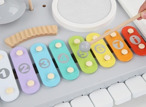 Table d'instruments de musique multifonctionnelle pour enfants, jouet musical éducatif pour bébés et jeunes enfants - Product Image 6
