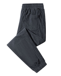 <span class=keywords><strong>Pantaloni</strong></span> personalizzati in velluto a coste tinti in tinta tinta unita Anti-vento impermeabili antistatici antirughe Casual - Product Image 4