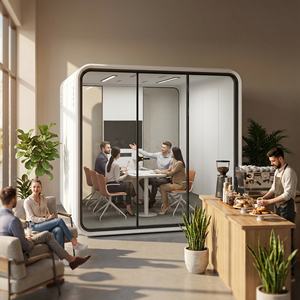 Geluidsdichte mobiele werkruimte, kantoorpod, vergaderpod, werkpod, telefoon-/studeerkabine - Product Image 5