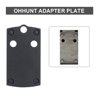 Ohhunt Optic Mount Ultra Thin 0.058 ''Red Dot Mounting Adapter Plate Compatible pour 407K507K