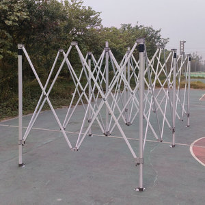 Tenda gazebo commerciale 3x6 con parete laterale per tenda fiera del mercato europeo - Product Image 5